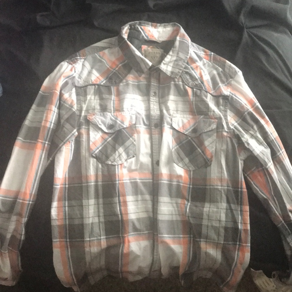 Men’s long sleeve flannel